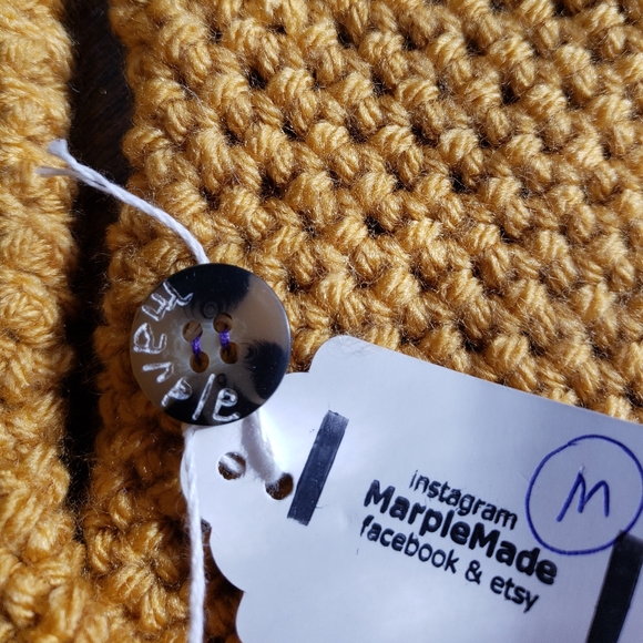 NWT* Handmade Fingerless gloves💜 super soft acrylic yarn, MarpleMade Designs, - Picture 4 of 9